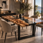 Valeron Epoxy Dining Table